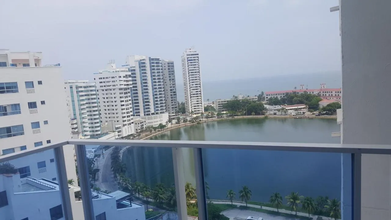 Estudio Low Cost Piso12 Frente A La Playa Cartagena Apartment Colombia